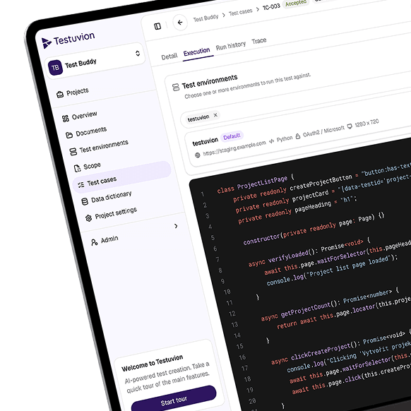 Execution & Reporting